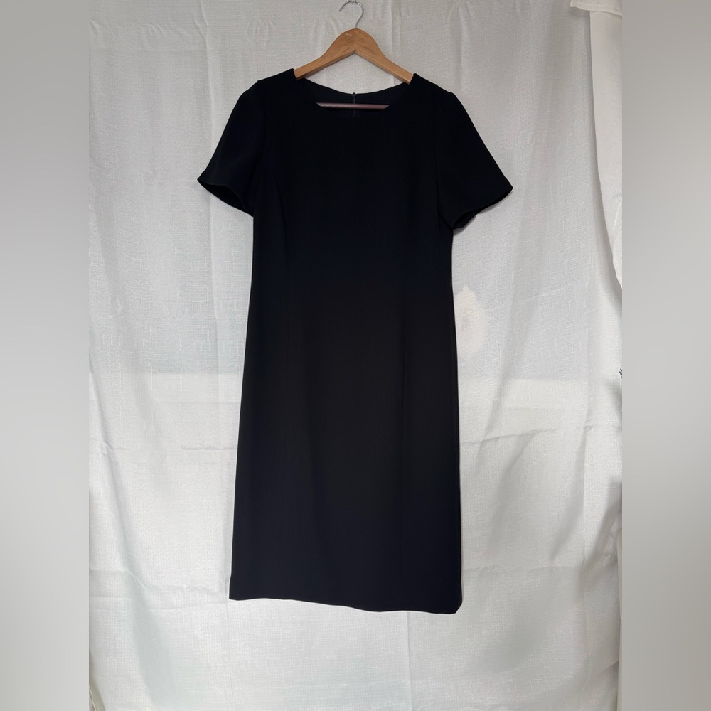 Pierre Cardin Black Midi Dress, Size Small